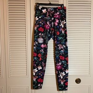 Old Navy high-waisted floral leggings